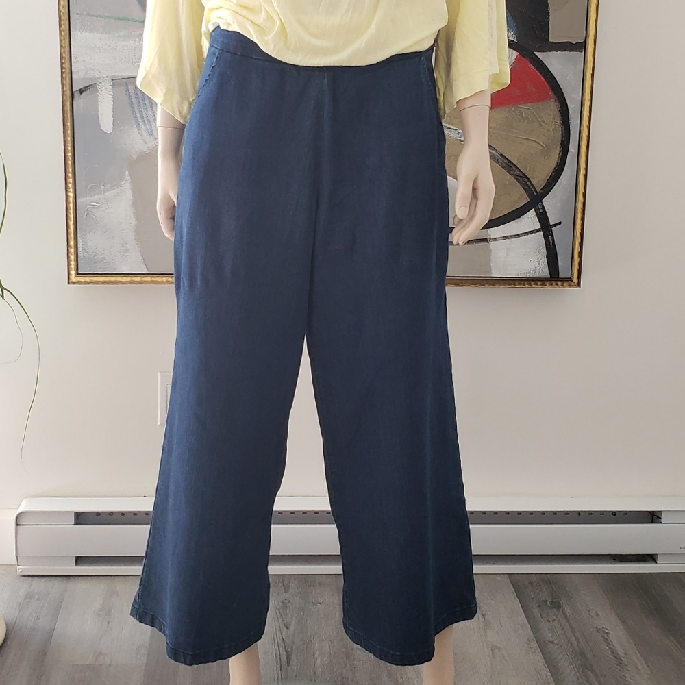 MAX JEANS | Stretch Denim Culottes